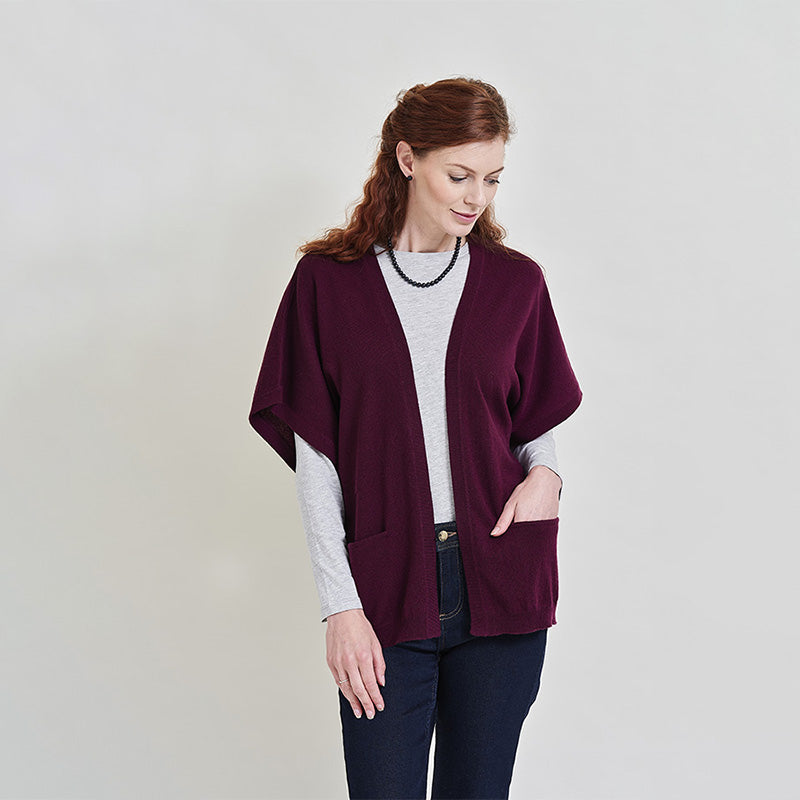Barbara Cashmere Cocoon Cardigan