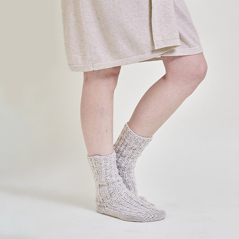 Cashmere 18 Ply Bed Socks