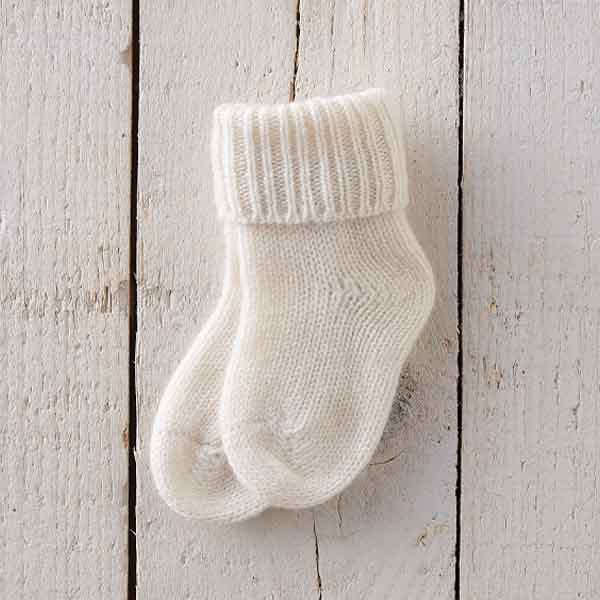Cashmere Baby Socks