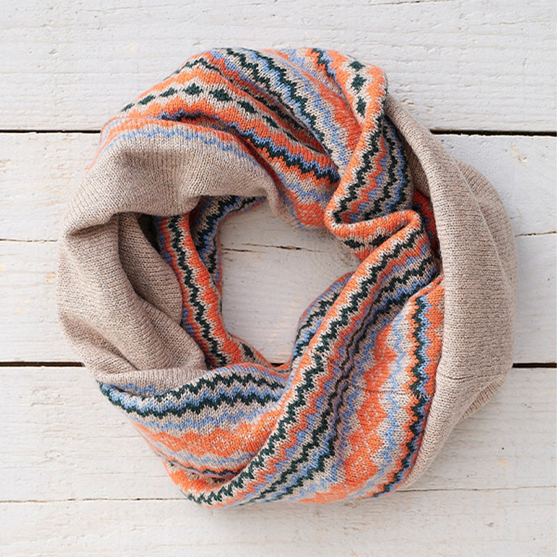 Cashmere Fairisle Neckwarmer