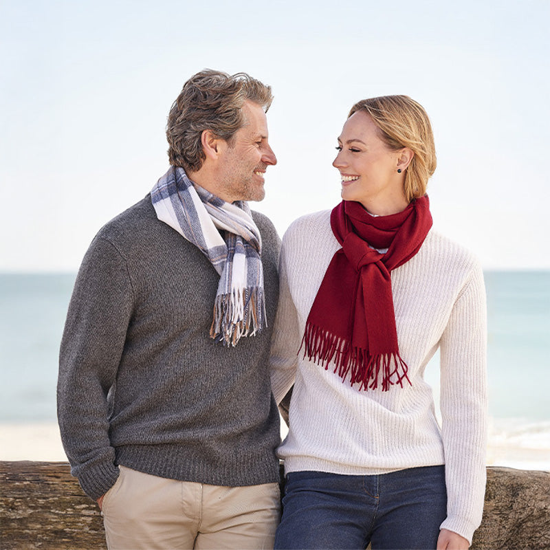 Pure Cashmere Unisex Scarf