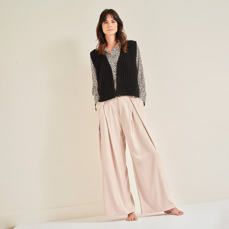The 18 Ply Cashmere Chunky Gilet