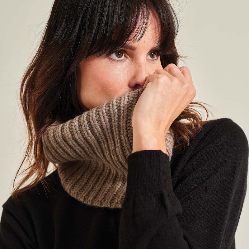 The 20 Ply Chunky Cashmere Neckwarmer