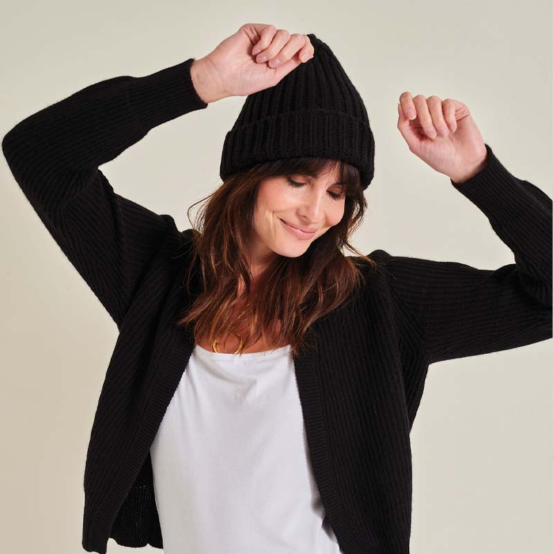 The Chunky Cashmere Beanie