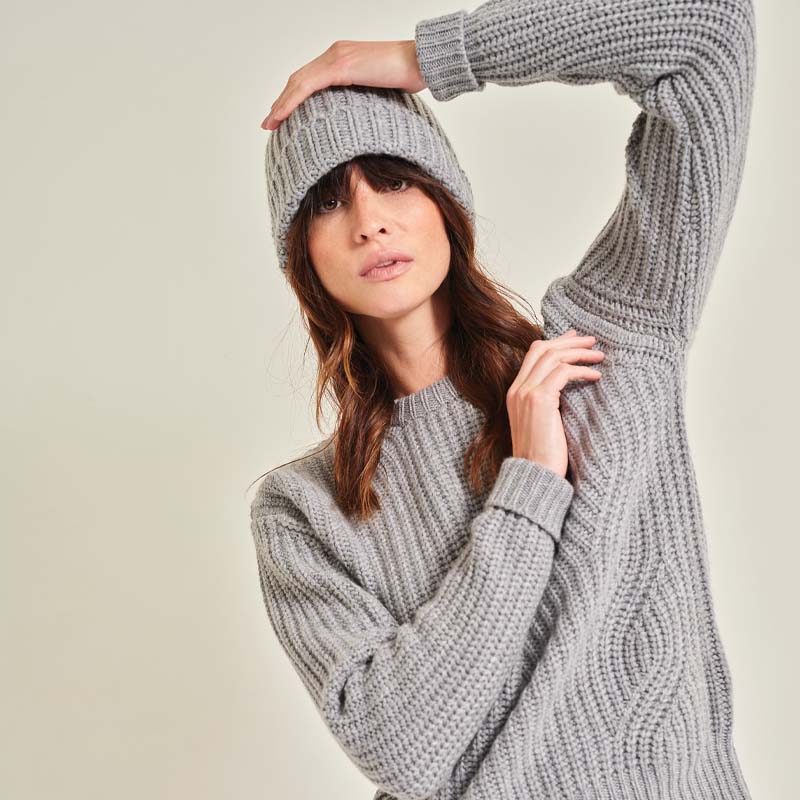 The Chunky Cashmere Beanie