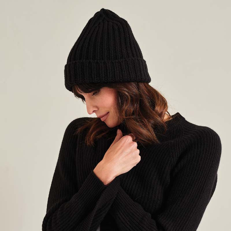 The Chunky Cashmere Beanie