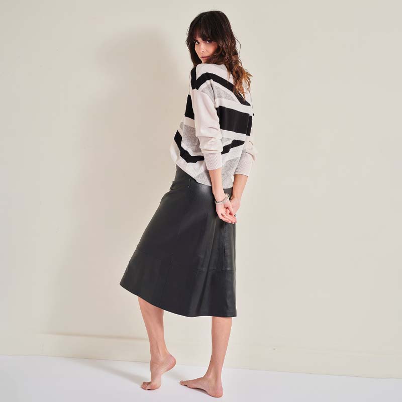 The Cashmere Brit Knit Sweater