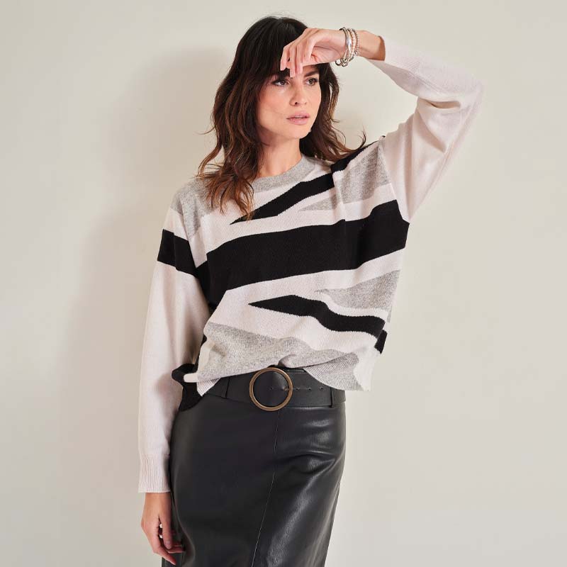The Cashmere Brit Knit Sweater