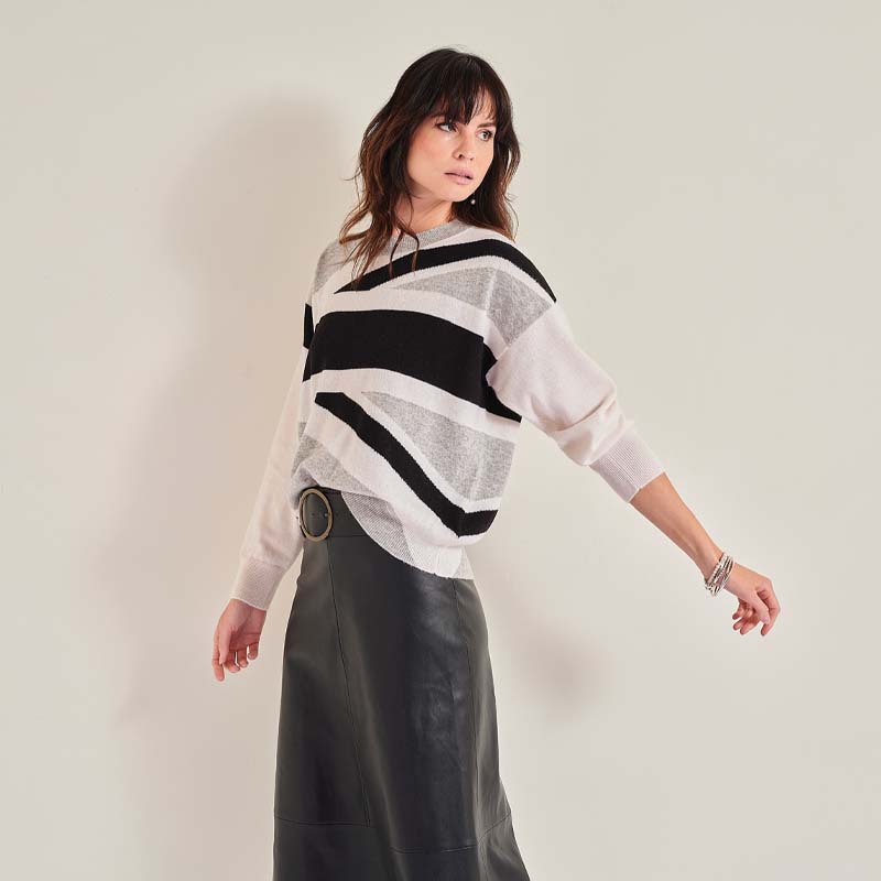The Cashmere Brit Knit Sweater