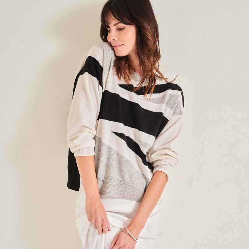 The Cashmere Brit Knit Sweater