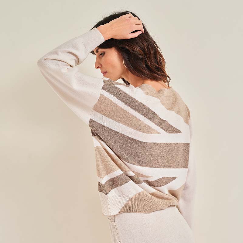 The Cashmere Brit Knit Sweater