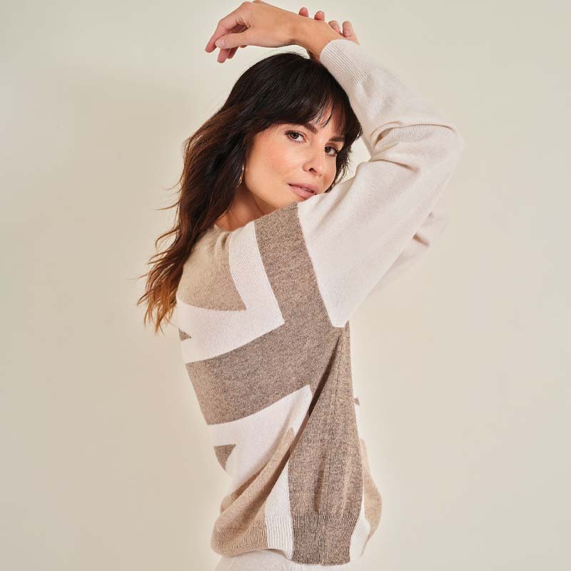 The Cashmere Brit Knit Sweater