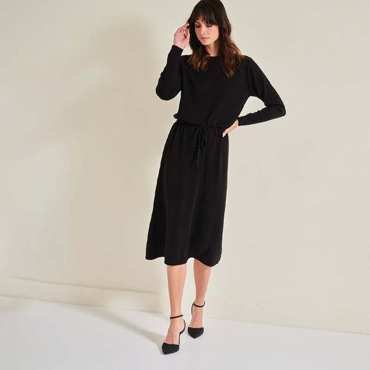 The Little Black Cashmere Dress