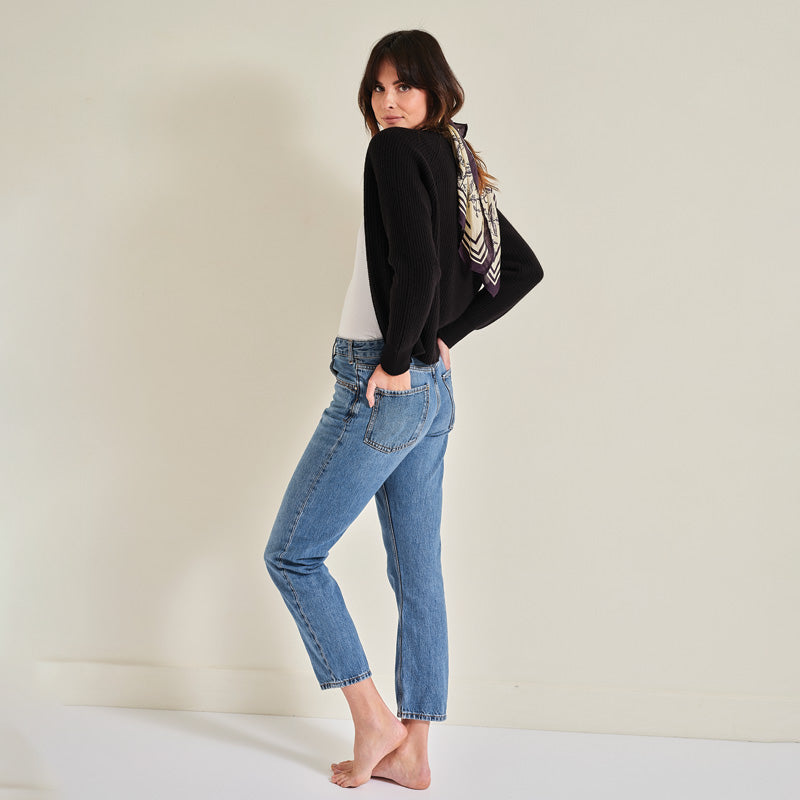 The Cashmere Essential Rib Cardigan