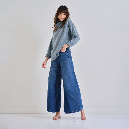 The Cashmere Relaxed Cowl Neck Sweater