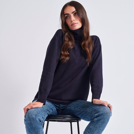 The Cashmere Relaxed Cowl Neck Sweater
