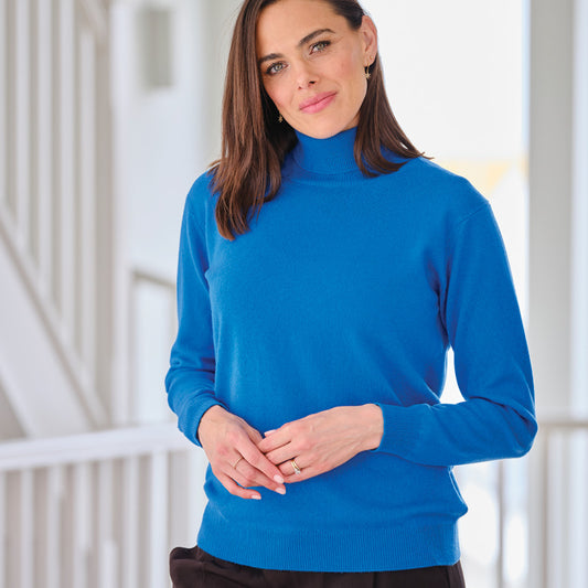 Tracy Cashmere Roll Neck Sweater