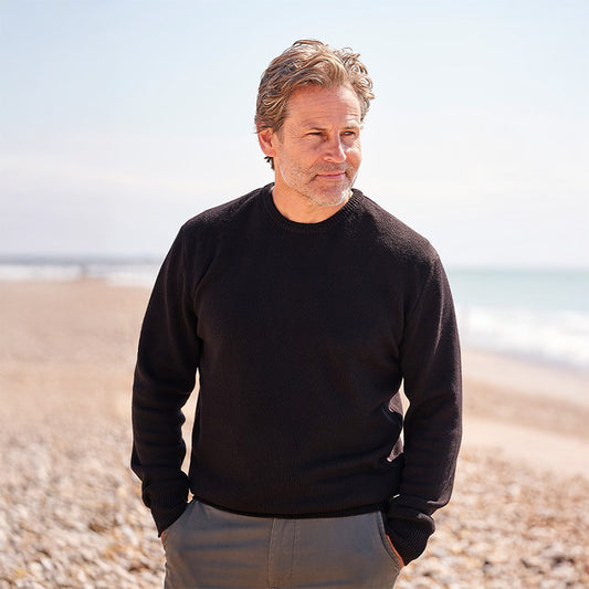 Adam 4 Ply Cashmere Crew Neck Sweater