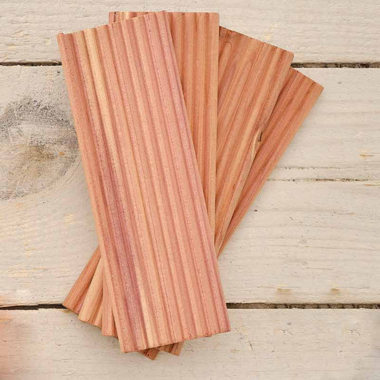 Aromatic Anti-Moth Cedar Blocks - Pack Of 4
