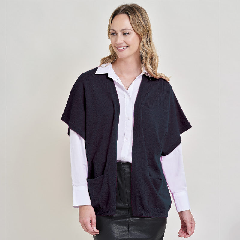 Barbara Cashmere Cocoon Cardigan