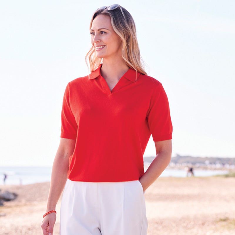 Bess Cashmere Cotton Shirt Collar
