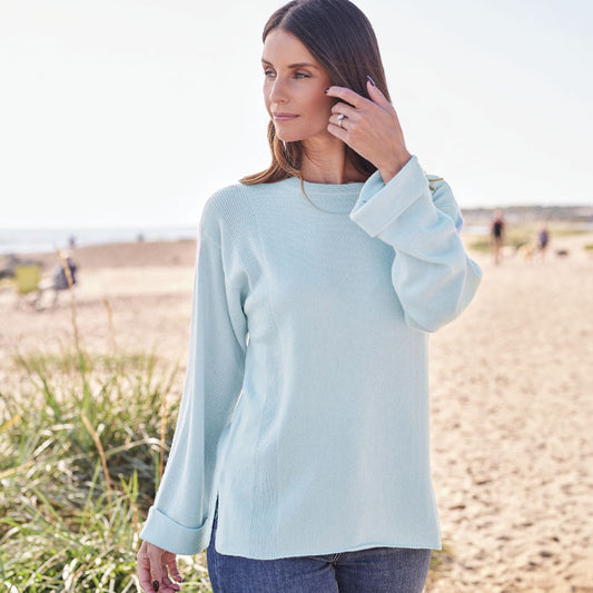 Carolina Wide Sleeve Cashmere Tunic
