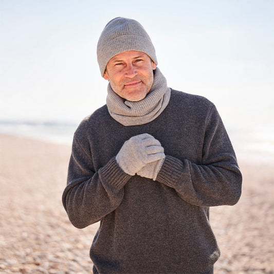 Mens 4 Ply Cashmere Neckwarmer