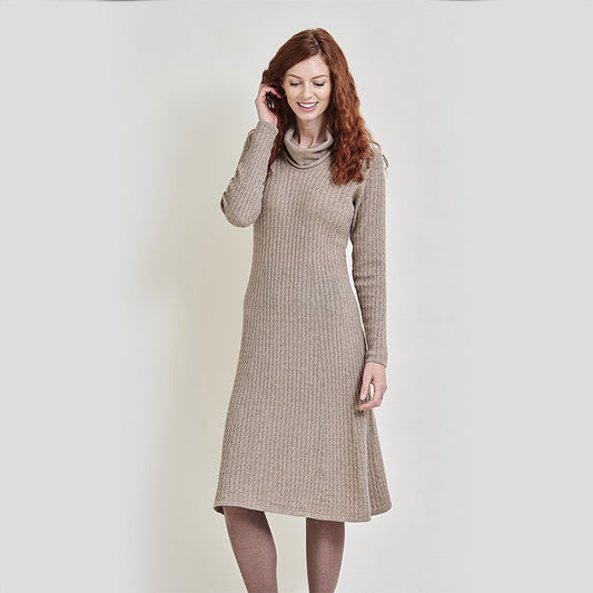 Celine Cashmere Cable Dress