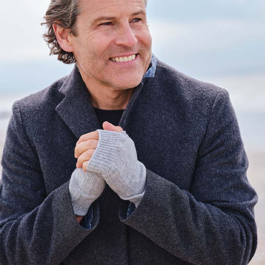 Men's Cashmere 4 Ply Wristwarmers