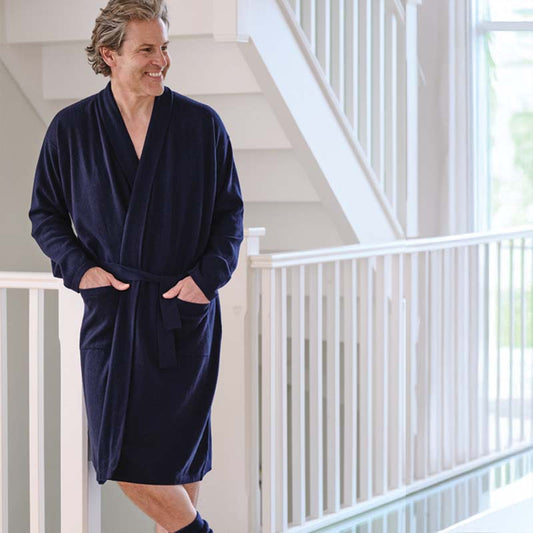 Mens Cashmere Robe
