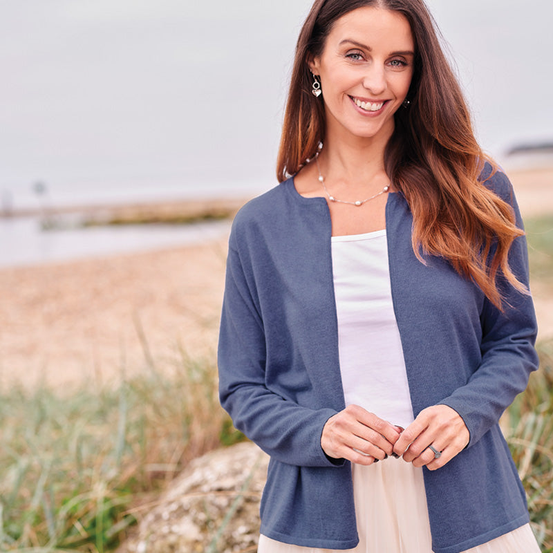 Rosa Cashmere Cotton Cardigan