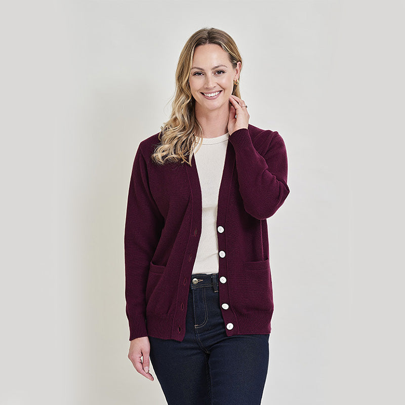 Stacey 4 Ply Cashmere Longline Cardigan