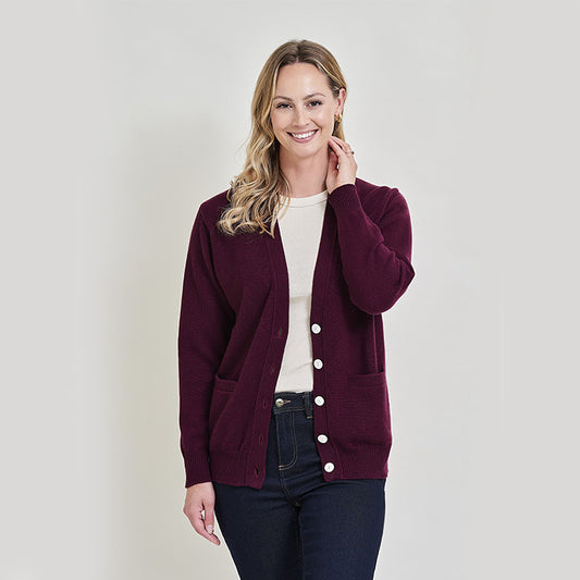 Stacey 4 Ply Cashmere Longline Cardigan