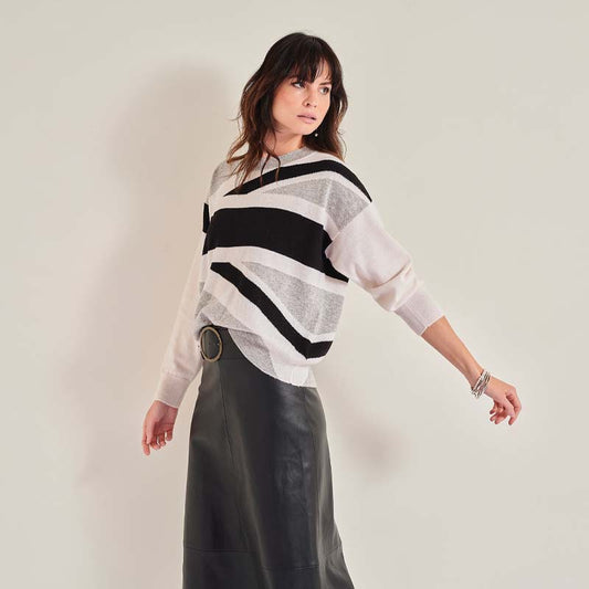 The Cashmere Brit Knit Sweater
